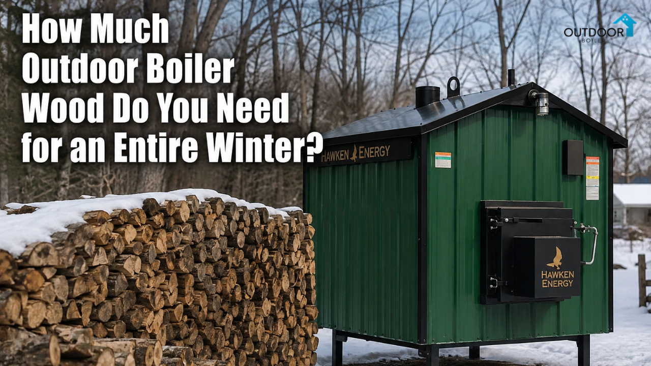 How Much Outdoor Boiler Wood Do You Need for an Entire Winter?